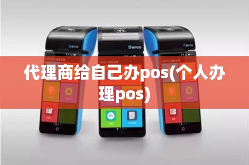 代理商给自己办pos(个人办理pos)