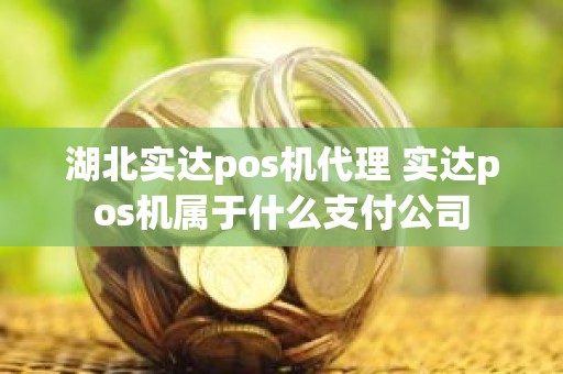 湖北实达pos机代理 实达pos机属于什么支付公司