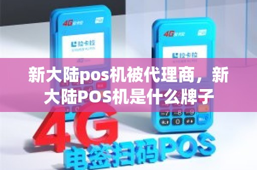 新大陆pos机被代理商，新大陆POS机是什么牌子