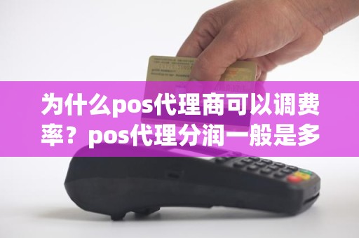 为什么pos代理商可以调费率？pos代理分润一般是多少