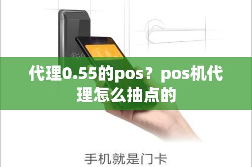 代理0.55的pos？pos机代理怎么抽点的