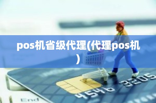 pos机省级代理(代理pos机)