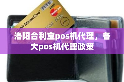 洛阳合利宝pos机代理，各大pos机代理政策