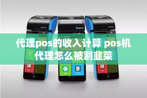 代理pos的收入计算 pos机代理怎么被割韭菜