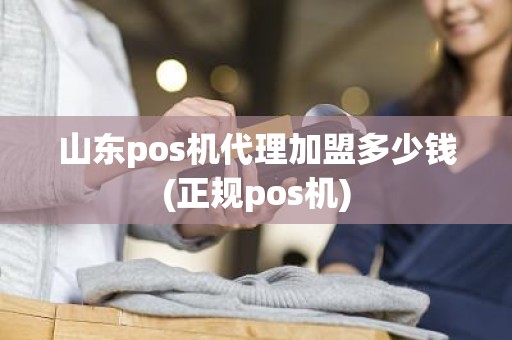 山东pos机代理加盟多少钱(正规pos机)