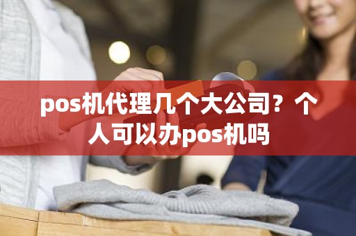 pos机代理几个大公司？个人可以办pos机吗