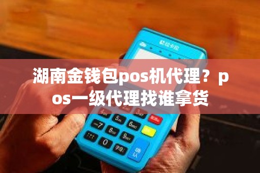 湖南金钱包pos机代理？pos一级代理找谁拿货