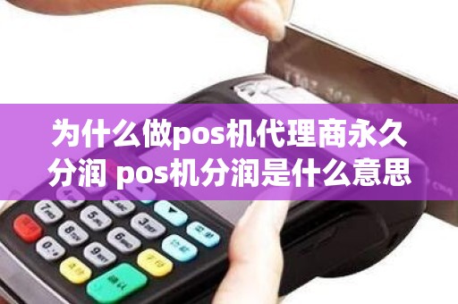 为什么做pos机代理商永久分润 pos机分润是什么意思