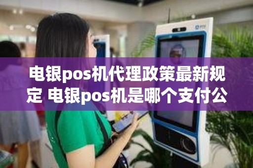 电银pos机代理政策最新规定 电银pos机是哪个支付公司