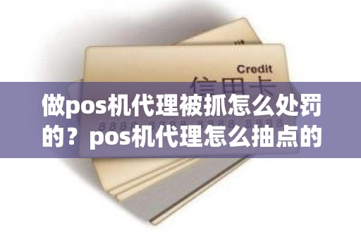 做pos机代理被抓怎么处罚的？pos机代理怎么抽点的