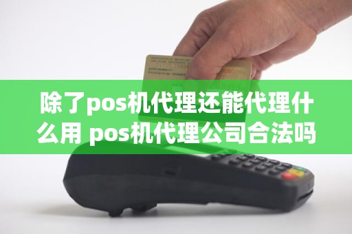 除了pos机代理还能代理什么用 pos机代理公司合法吗