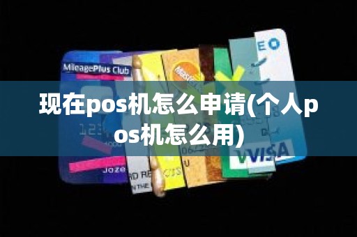 现在pos机怎么申请(个人pos机怎么用)