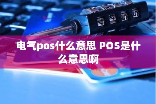 电气pos什么意思 POS是什么意思啊