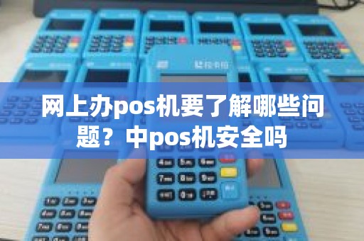 网上办pos机要了解哪些问题？中pos机安全吗