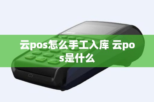 云pos怎么手工入库 云pos是什么