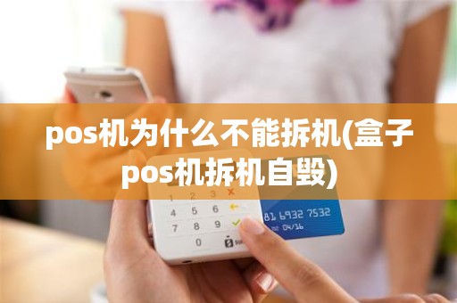 pos机为什么不能拆机(盒子pos机拆机自毁)