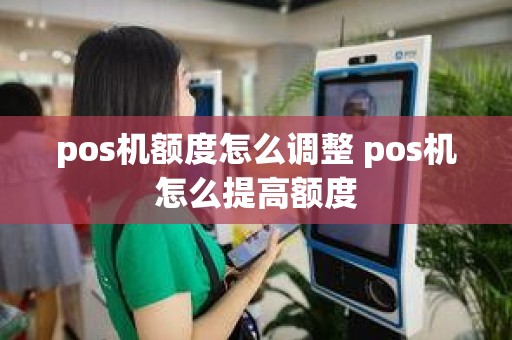 pos机额度怎么调整 pos机怎么提高额度