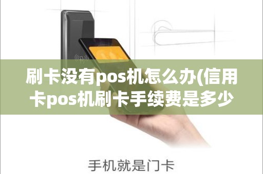 刷卡没有pos机怎么办(信用卡pos机刷卡手续费是多少)