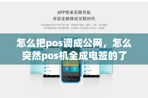 怎么把pos调成公网，怎么突然pos机全成电签的了