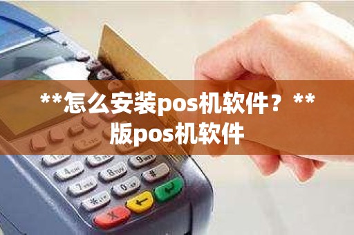 **怎么安装pos机软件？**版pos机软件