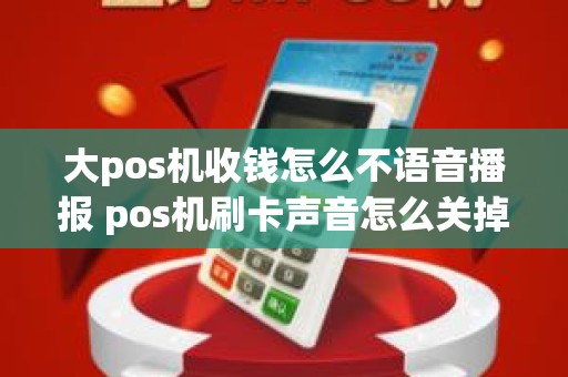 大pos机收钱怎么不语音播报 pos机刷卡声音怎么关掉