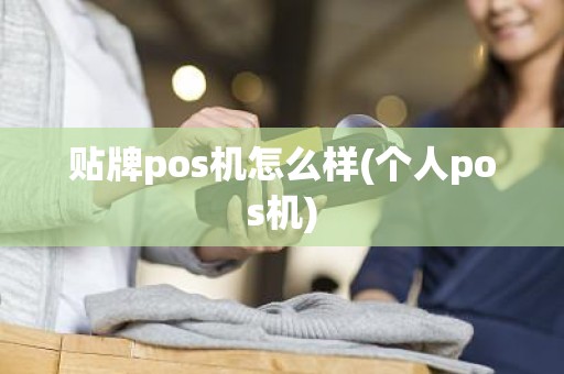 贴牌pos机怎么样(个人pos机)