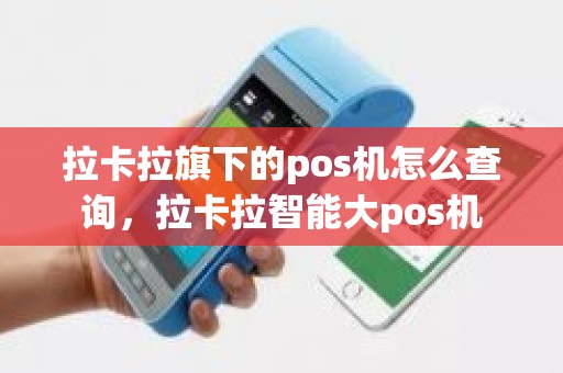 拉卡拉旗下的pos机怎么查询，拉卡拉智能大pos机