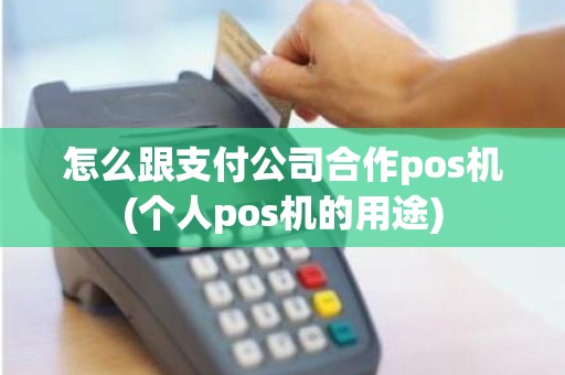 怎么跟支付公司合作pos机(个人pos机的用途)