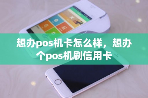 想办pos机卡怎么样，想办个pos机刷信用卡