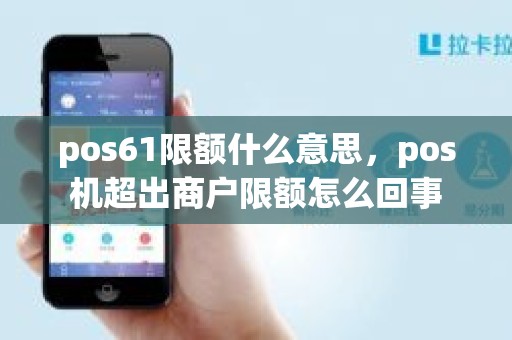 pos61限额什么意思，pos机超出商户限额怎么回事