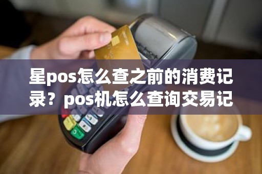 星pos怎么查之前的消费记录？pos机怎么查询交易记录