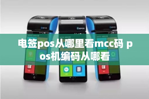 电签pos从哪里看mcc码 pos机编码从哪看