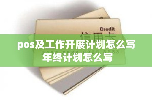 pos及工作开展计划怎么写 年终计划怎么写