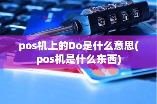 pos机上的Do是什么意思(pos机是什么东西)