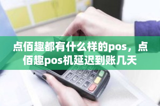 点佰趣都有什么样的pos，点佰趣pos机延迟到账几天