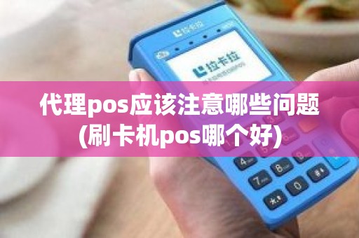 代理pos应该注意哪些问题(刷卡机pos哪个好)