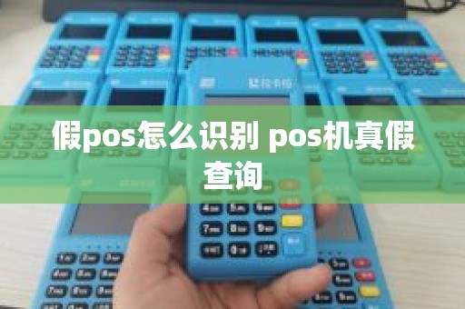 假pos怎么识别 pos机真假查询