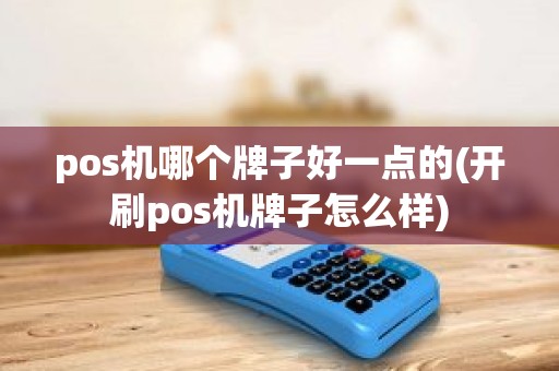 pos机哪个牌子好一点的(开刷pos机牌子怎么样)