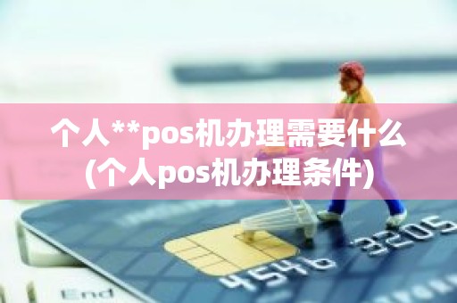 个人**pos机办理需要什么(个人pos机办理条件)