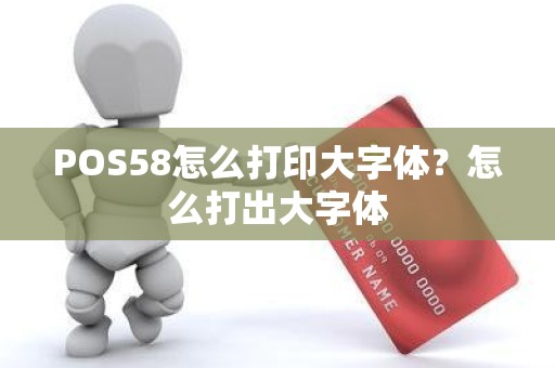 POS58怎么打印大字体？怎么打出大字体