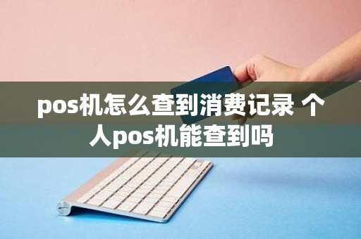 pos机怎么查到消费记录 个人pos机能查到吗