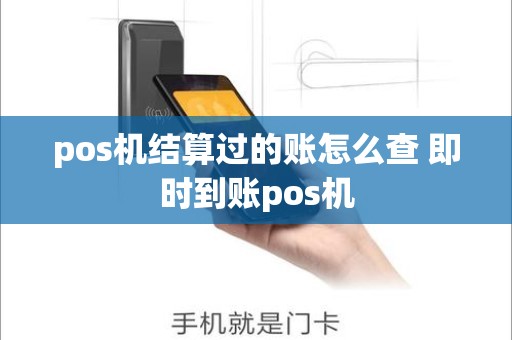 pos机结算过的账怎么查 即时到账pos机