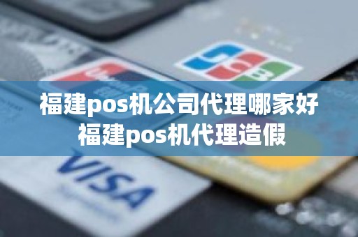 福建pos机公司代理哪家好 福建pos机代理造假