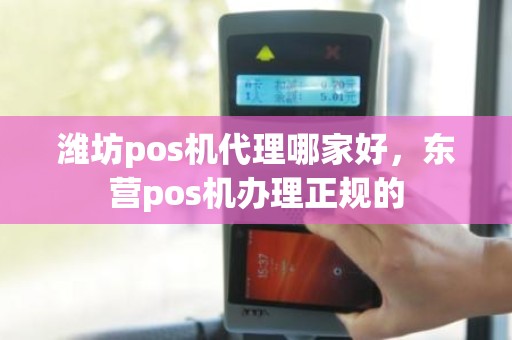 潍坊pos机代理哪家好，东营pos机办理正规的