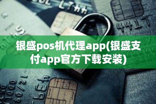 银盛pos机代理app(银盛支付app官方下载安装)