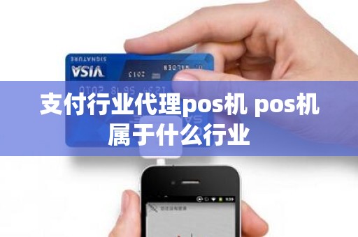 支付行业代理pos机 pos机属于什么行业