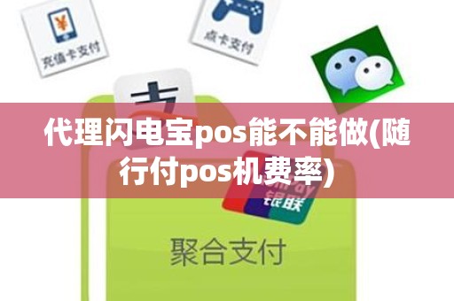 代理闪电宝pos能不能做(随行付pos机费率)