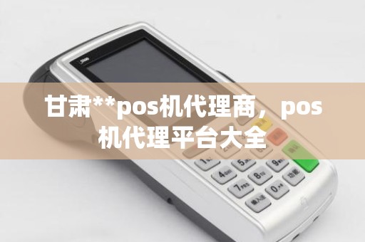 甘肃**pos机代理商，pos机代理平台大全