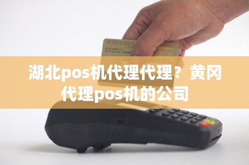 湖北pos机代理代理？黄冈代理pos机的公司