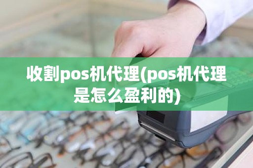 收割pos机代理(pos机代理是怎么盈利的)